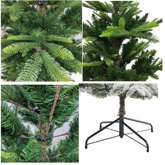 6.5 FT PVC mixed PE Christmas tree for christmas outdoor decoration christmas products